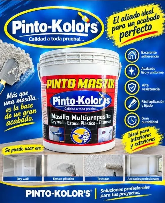 Masilla Multipropósito Pinto Mastik
