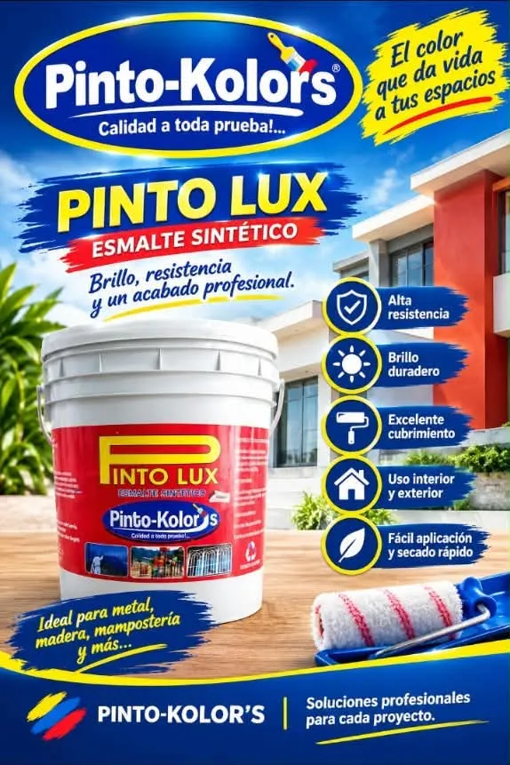 Pinto Lux Esmalte Sintético — Pinto Kolors, Infaltables disponible en Soacha